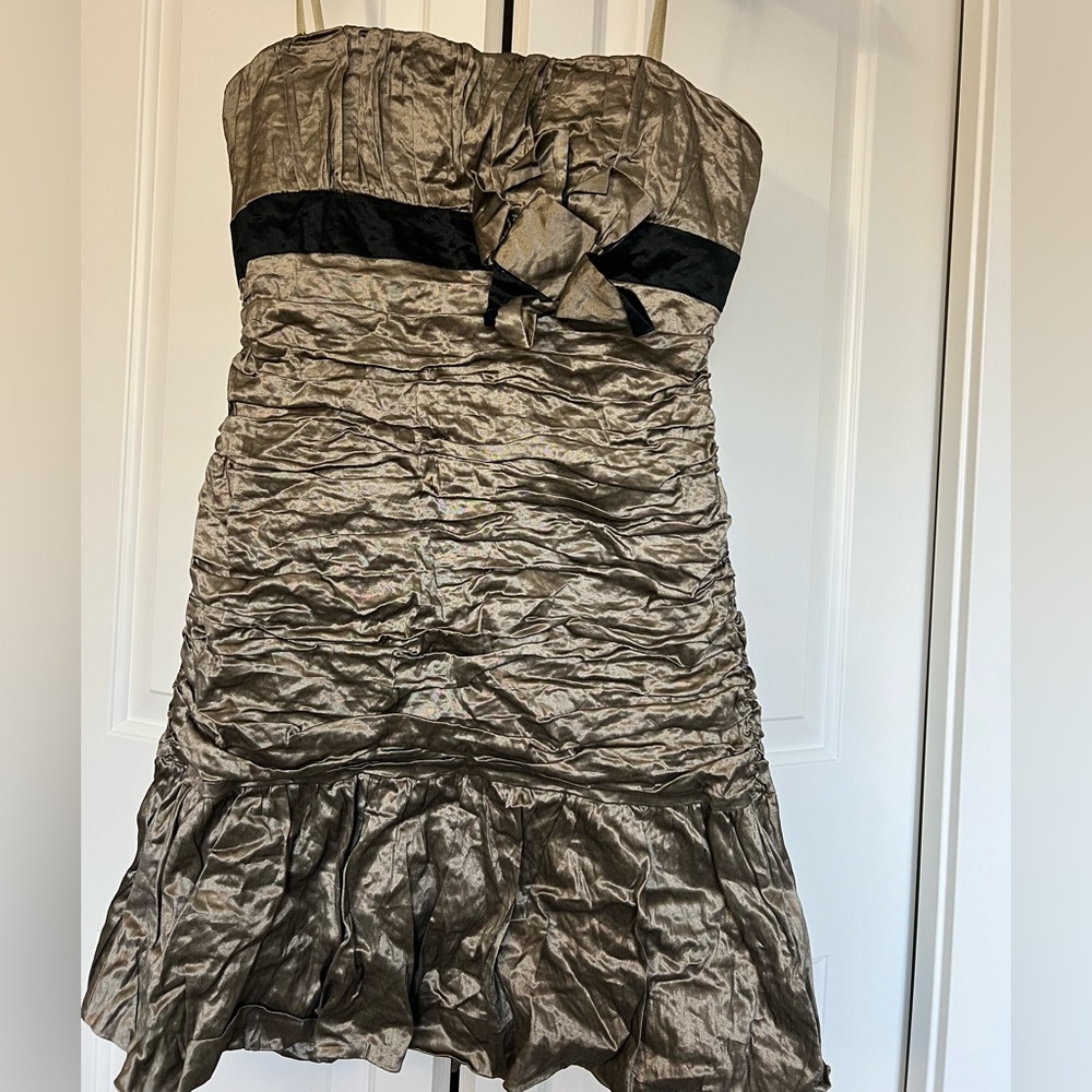 BcbgMaxAzria Woven Dress Size L
